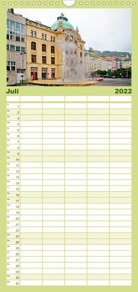 Produktbild: Familienplaner Kurort Karlsbad (Wandkalender 2022 , 21 cm x 45 cm, hoch)