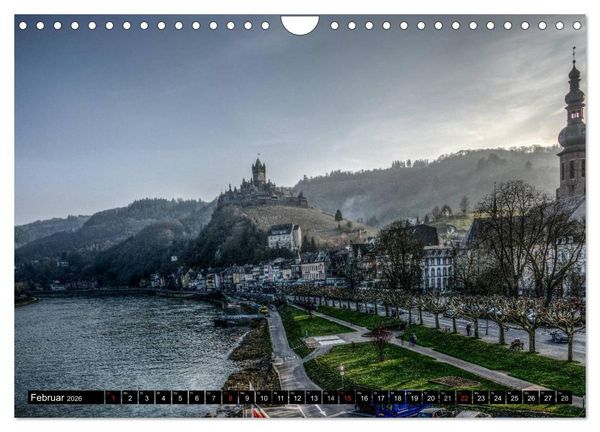 Produktbild: Mosel Impressionen Mystische Burgen und magische Orte (Wandkalender 2026 DIN A4 quer), CALVENDO Monatskalender