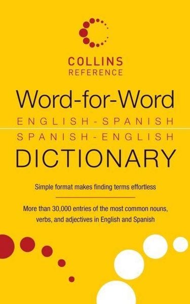 Produktbild: Word-For-Word English-Spanish Spanish-English Dictionary