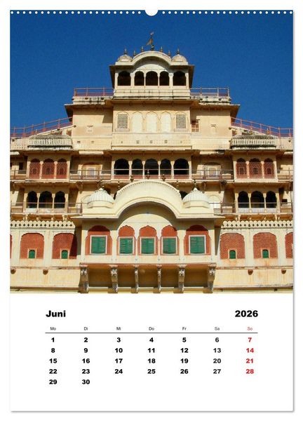 Produktbild: Indien erleben (Wandkalender 2026 DIN A2 hoch), CALVENDO Monatskalender