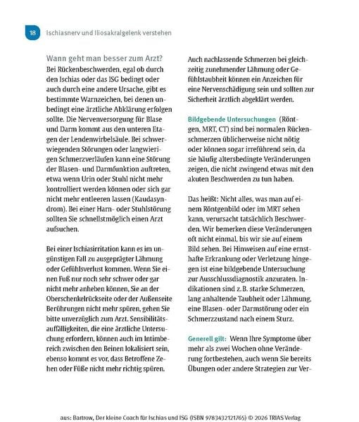 Produktbild: Der kleine Coach f&uuml;r Ischias und ISG