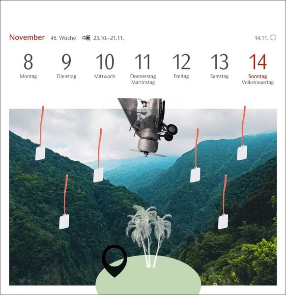 Produktbild: Welches Buch bin ich? Premium-Postkartenkalender 2027 - Literarischer R&auml;tselkalender