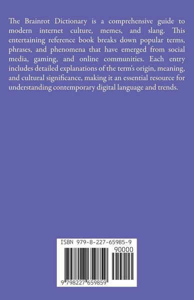 Produktbild: Brainrot Dictionary (Vol. 1)