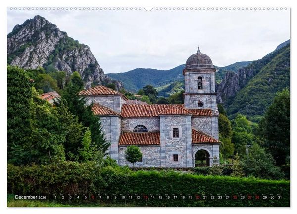 Produktbild: Picos de Europa - In and around the national park (High Quality Premium Wall Calendar 2026 DIN A2 landscape),CALVENDO 12 Month Wall Calendar