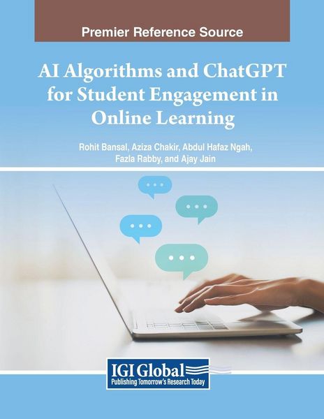 Produktbild: AI Algorithms and ChatGPT for Student Engagement in Online Learning