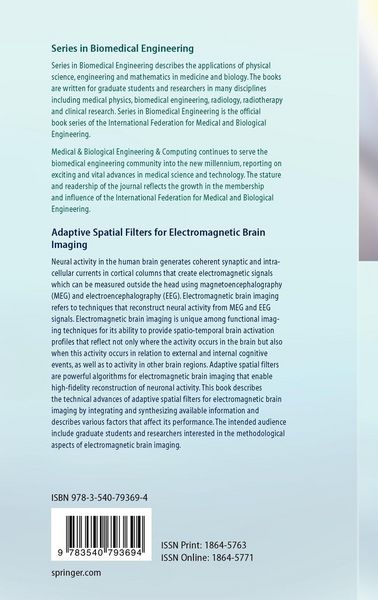 Produktbild: Adaptive Spatial Filters for Electromagnetic Brain Imaging