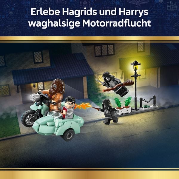 Produktbild: LEGO Harry Potter 76459 Hagrids und Harrys Flucht aus dem Ligusterweg