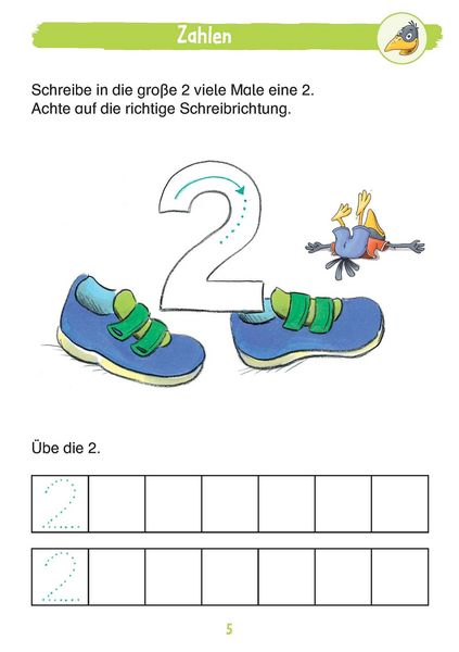 Produktbild: Mein Matheblock mit Rabe Linus - 1. Klasse