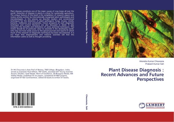 Produktbild: Plant Disease Diagnosis : Recent Advances and Future Perspectives