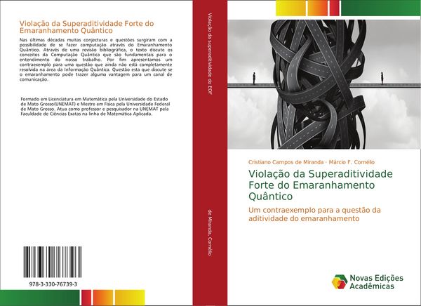 Produktbild: Viola&ccedil;&atilde;o da Superaditividade Forte do Emaranhamento Qu&acirc;ntico