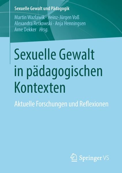 Produktbild: Sexuelle Gewalt in p&auml;dagogischen Kontexten