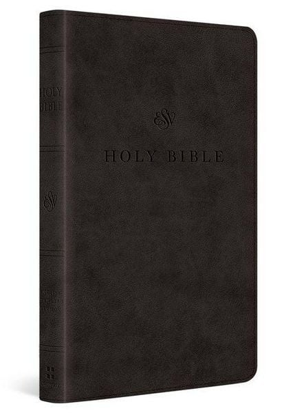 ESV Premium Church Bible, Large Print, Red Letter (Trutone, Black), Gebundene Ausgabe von Esv Bibles, Crossway