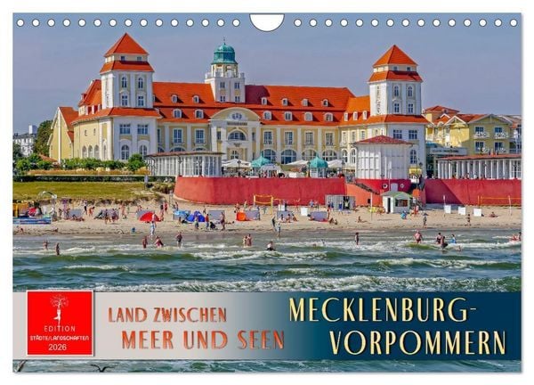 Produktbild: Mecklenburg-Vorpommern - Land zwischen Meer und Seen (Wandkalender 2026 DIN A4 quer), CALVENDO Monatskalender