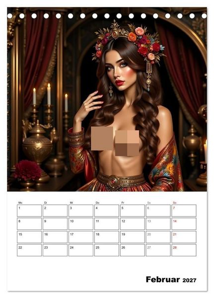 Produktbild: T&ouml;chter der alten G&ouml;tter (Tischkalender 2027 DIN A5 hoch), CALVENDO Monatskalender