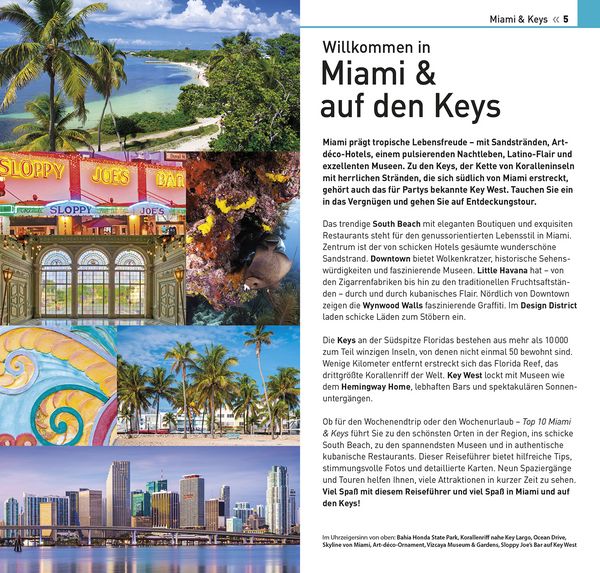 Produktbild: Top 10 Reisef&uuml;hrer Miami&Keys