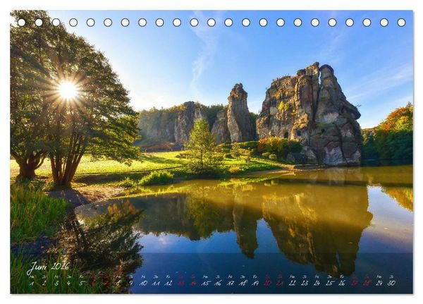 Produktbild: Romantisches NRW (Tischkalender 2026 DIN A5 quer), CALVENDO Monatskalender