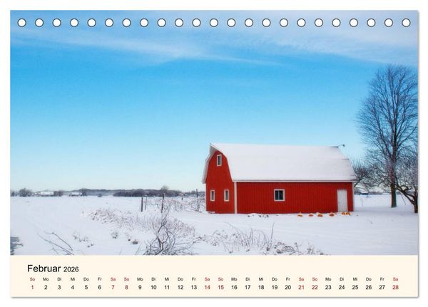 Produktbild: Die Jahreszeiten. Magie des Wandels (Tischkalender 2026 DIN A5 quer), CALVENDO Monatskalender