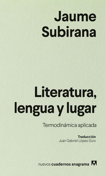 Produktbild: Literatura, Lengua Y Lugar