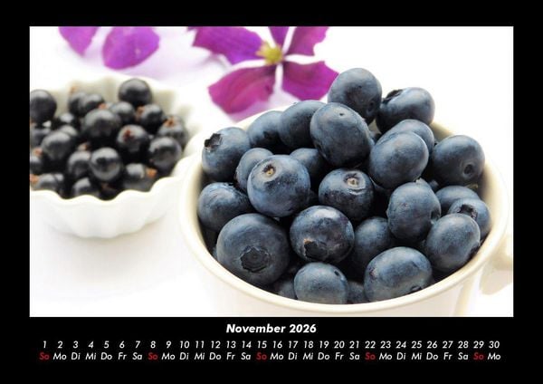 Produktbild: Obstkalender 2026 Fotokalender DIN A3