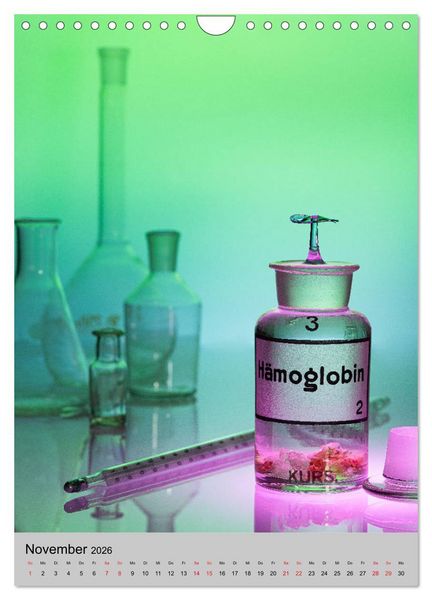Produktbild: Das Wasserlabor (Wandkalender 2026 DIN A4 hoch), CALVENDO Monatskalender