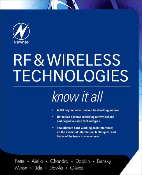 Produktbild: RF and Wireless Technologies: Know It All