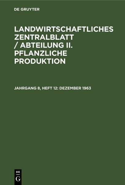 Produktbild: Dezember 1963