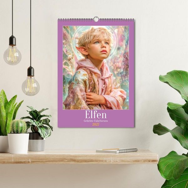 Produktbild: Elfen - Geliebte Fabelwesen (Wandkalender 2027 DIN A3 hoch), CALVENDO Monatskalender