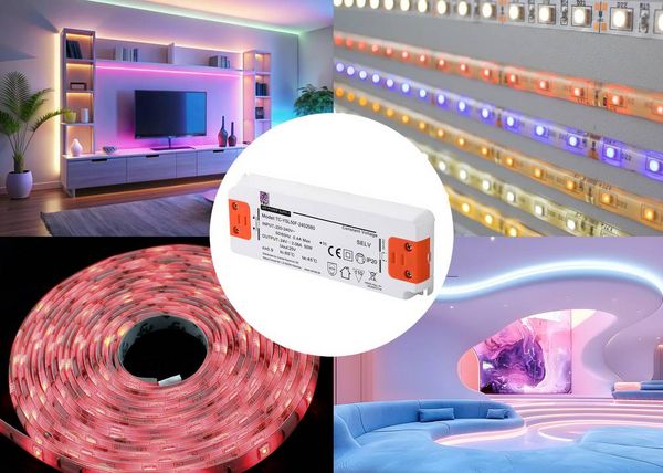 Produktbild: TRU COMPONENTS TC-YSL50F-2402080 LED-Trafo Konstantspannung 50W 2.08A 24 V/DC M&ouml;belzulassung, &Uuml;berspannung, Montage auf