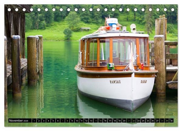 Produktbild: St. Bartholom&auml; und der K&ouml;nigssee (Tischkalender 2026 DIN A5 quer), CALVENDO Monatskalender
