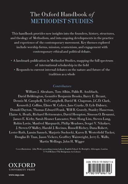 Produktbild: The Oxford Handbook of Methodist Studies