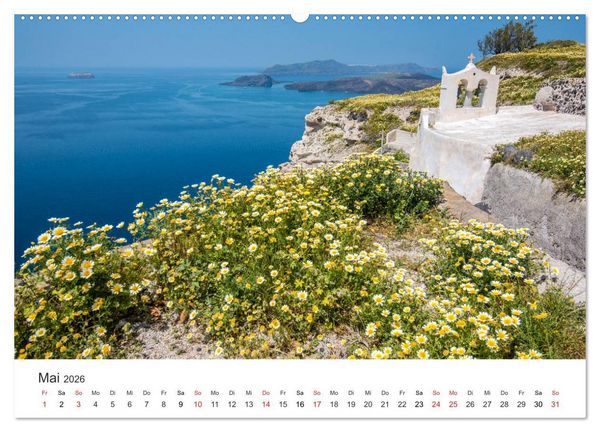 Produktbild: Vulkane 2026 (Wandkalender 2026 DIN A2 quer), CALVENDO Monatskalender