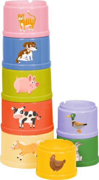 Produktbild: Stapelbecher Bauernhof / Spiegelburg minis