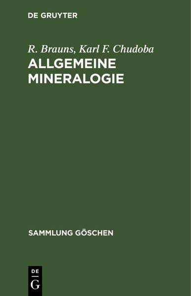 Produktbild: Allgemeine Mineralogie