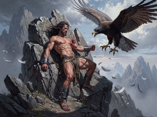 Produktbild: CALVENDO Puzzle Die Leiden des Prometheus | 1000 Teile Lege-Gr&ouml;&szlig;e 64x48cm Foto-Puzzle f&uuml;r gl&uuml;ckliche Stunden