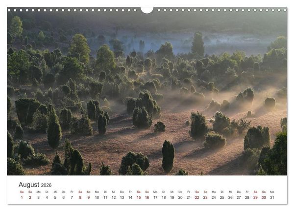 Produktbild: Deutschlands Landschaften 2026 &ndash; Von der K&uuml;ste bis zu den Alpen (Wandkalender 2026 DIN A3 quer), CALVENDO Monatskalender