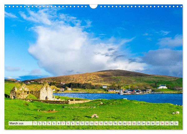 Produktbild: Scotland's Northern Isles - The Orkney and Shetland Islands (Wall Calendar 2026 DIN A3 landscape), CALVENDO 12 Month Wall Calendar