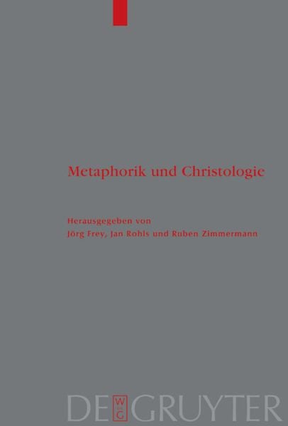 Produktbild: Metaphorik und Christologie