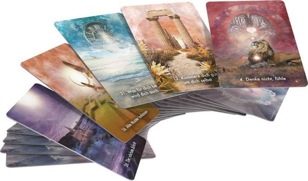 Produktbild: Intuitive Whispers Orakel - 44 Karten mit Booklet - Inspirationskarten