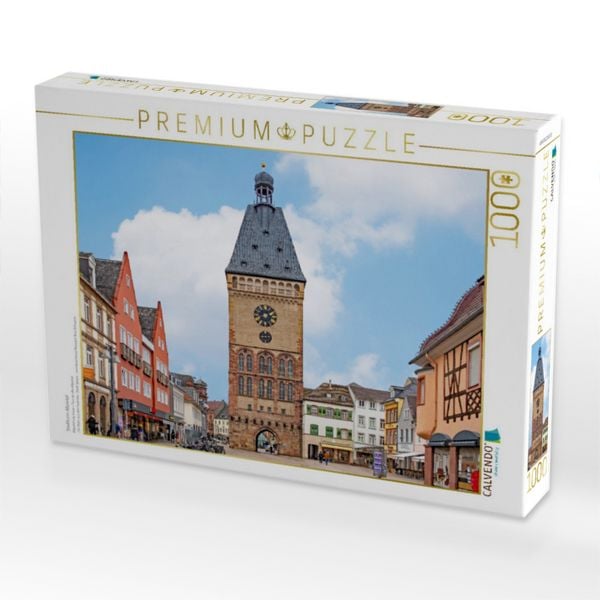 Produktbild: CALVENDO Puzzle Stadtturm Altp&ouml;rtel | 1000 Teile Lege-Gr&ouml;&szlig;e 64x48cm Foto-Puzzle f&uuml;r gl&uuml;ckliche Stunden