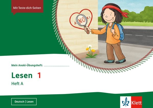 Produktbild: Mein Anoki-&Uuml;bungsheft. Lesen 1. Heft A. &Uuml;bungsheft Klasse 1