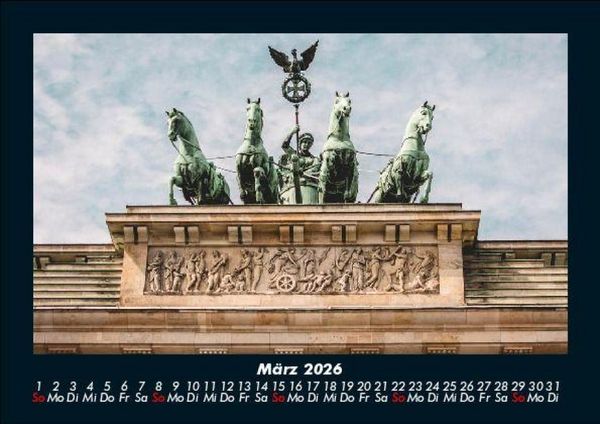 Produktbild: Berlin 2026 Fotokalender DIN A5