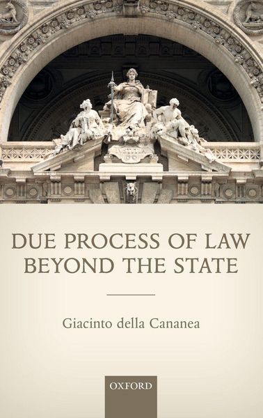Produktbild: Due Process of Law Beyond the State