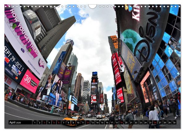 Produktbild: New York City - Zwischen Hudson und East River (Wandkalender 2026 DIN A3 quer), CALVENDO Monatskalender