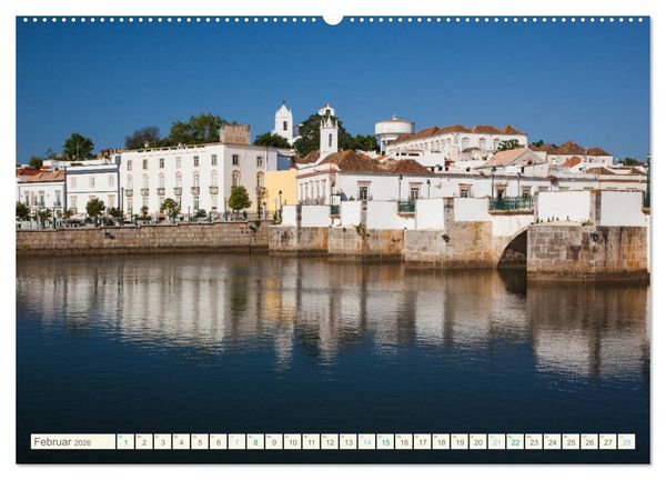 Produktbild: Algarve real - Impressionen aus Olh&atilde;o und Tavira (hochwertiger Premium Wandkalender 2026 DIN A2 quer), Kunstdruck in Hochglanz