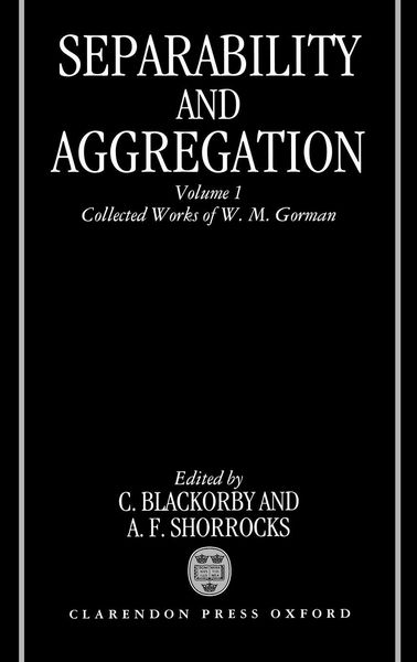 Produktbild: Separability and Aggregation