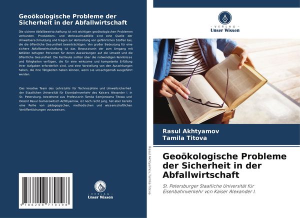 Produktbild: Geo&ouml;kologische Probleme der Sicherheit in der Abfallwirtschaft