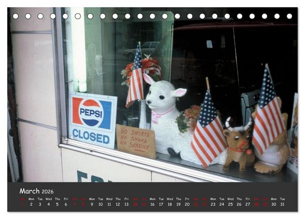 Produktbild: USA Great Country - Lovely Details (Desk Calendar 2026 DIN A5 landscape), CALVENDO 12 Month DeskCalendar