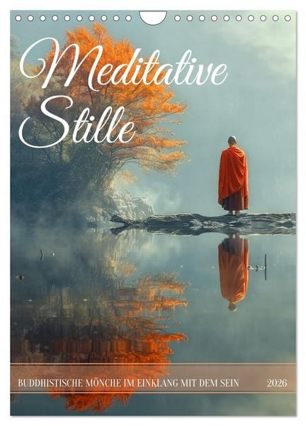 Produktbild: Meditative Stille (Wandkalender 2026 DIN A4 hoch), CALVENDO Monatskalender