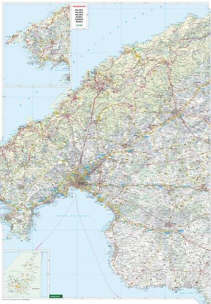 Produktbild: freytag & berndt Stra&szlig;enkarte Mallorca 1:50.000