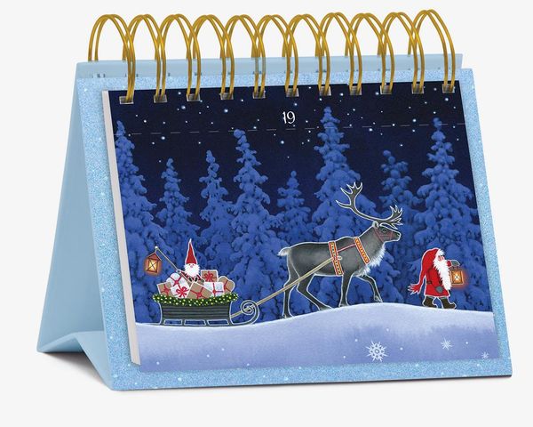 Produktbild: Postkarten-Adventskalender "24 Tage im Advent mit Tomte"